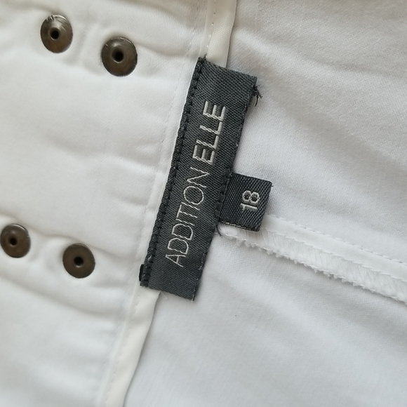 (18) Addition Elle Bright Cotton Blend Capris Contemporary Summer Vacation - Picture 7 of 10